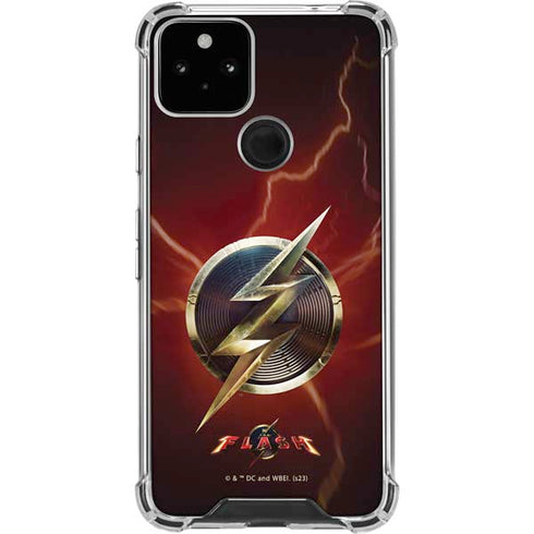 DC Comics The Flash Movie: Logo Poster Google Pixel 5 Clear Case